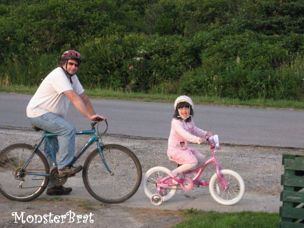 biking